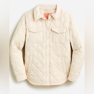 J Crew Quilted lightweight shirt-jacket
Item BK346
